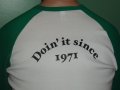 Back of shirt from Grendel's Den
