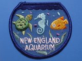 Embroidered patch from the New England Aquarium