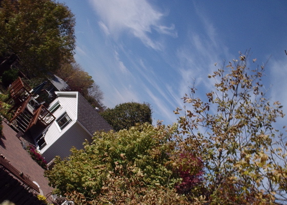 Image from a tossed camera